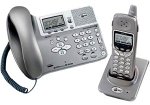AT&T E2562 2.4 GHz DSS 2-Line Expandable Cordless Phone with Answering System and Corded Base