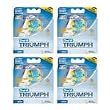 Oral-B Triumph FlossAction Brushheads 4-3 packs (12 total Brushheads)