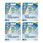 Oral-B Triumph FlossAction Brushheads 4-3 packs (12 total Brushheads)