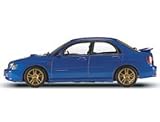 Die-cast Model Subaru Impreza WRX STi (1:43 scale in Blue)