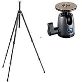 Gitzo Series 1 Basalt 3-Section Tripod Kit with Gitzo Magnesium Center Ball Head for Series 1 Tripods