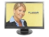 Planar PL1910MW 19-Inch Wide Digital/Analog LCD Monitor with Speakers (Black)