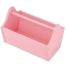 Kid's Toy Storage Caddy in Pink Finish by KidKraft