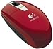 Logicool V-200RD V200 コードレスノートブックマウス レッド