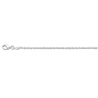 14K White Gold Solid Diamond-Cut Rope Chain - 1.50mm - 30 inch