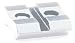 Weaver Style Base System 1 & Black Diamond (2 Piece Blued), by Thompson Center - - Thompson Center - 9853