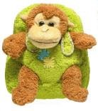Kreative kids Monkey with Green Backpack