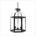 Metal Taper Candle Lantern