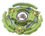  : Takara Japanese Beyblade A-33 Master Draciel Green