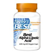 Cover image : Best Alpha Lipoic Acid 600mg - Defends Against Free Radicals, 60 vcaps., (Doctor's Best)