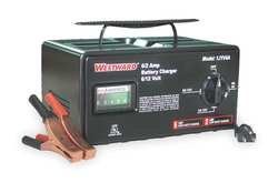Dayton 1JYV4 Battery Charger, 6/12V (M) A