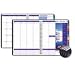 HOD27807 Weekly Planner,Wirebound,12 Month,Jan-Dec,5