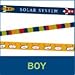 Around The Block Roll On Transfers Set Of 3 BOYS For Scrapbooking, Card Making & Craft Projects