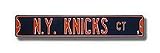 Steel Street Sign: &acute; N.Y. KNICKS CT &acute; - B0001LS7N0