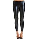 Armani Exchange Faux Leather Leggings