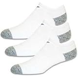 213L8IxGIHL. SL160  Nike Performance Moisture Wicking No Show Socks, 3 pair, Black, Mens shoe size 8 12