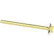 Solid 14KT Yellow Gold Star Straight Fishtail 3/4 - 20 Gauge