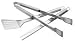 Weber 6420 3-Piece Stainless-Steel Barbecue Tool Set