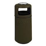 IMAGE OF Sand Urn And Trash Receptacle, Charcoal,15 Gal Capacity,16