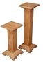 Plant Stand-Pedestal-Oak, large