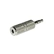Cables To Go 40634 3.5mm Stereo Male to 3.5mm Mono Female Adapter (Metallic Silver)