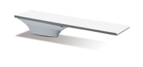 S.R. Smith 66-209-266S23 Fibre-Dive Replacement Diving Board with Clear Tread, 6-Feet, Pebble