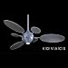 Contemporary Cirque Ceiling Fans BY Minka Aire Ceiling Fans F596-BN Image