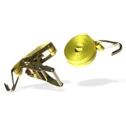 Buy 1 X 15' Heavy Duty Ratchet Cargo Tie Down Strap by CVF Supply now!