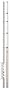 CST/Berger 06-816C Aluminum 16-Foot Telescoping Rod in Feet, Inches, and Eighths