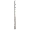 CST/Berger 06-816C Aluminum 16-Foot Telescoping Rod in Feet, Inches, and Eighths
