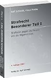 Produkt-Bild: Strafrecht Besonderer Teil I. Straftaten gegen die Person und die Allgemeinheit