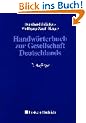 Handw�rterbuch zur Gesellschaft Deutschlands