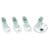 BT Studio 1500 - DECT Cordless Phone - With Digital Answer Machine - Quad Pack - White