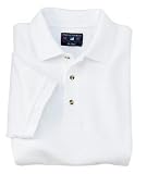 NEW Port Authority - Tall Pique Knit Sport Shirt White-XLT
