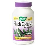 Nature's Way Black Cohosh Root, 120 Vcaps