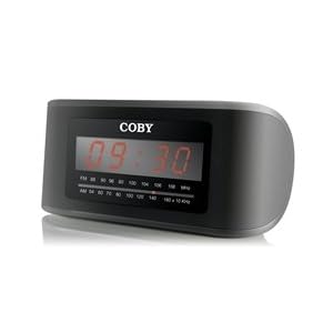 CR-A50 Digital Alarm Clock Radio by Coby