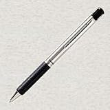 Dynagrip RT50 Ballpoint Pen, 1.0mm, Refillable, Black Ink, Steel Barrel (PAP90064)
