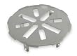 Industrial Grade 1PPE8 Shower Drain Grid, Pipe Dia 4 In, SS