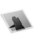 SL102-Limbo LCD Monitor stand with 100mm x 100mm VESA