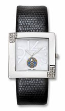 Denver Nuggets NBA Womens Glamour Leather Watch