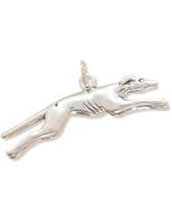 CleverSilvers Greyhound Charm