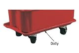 Dolly For 17 7/8x 10 5/8 X 5 Tote Red