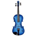 Barcus Berry Vibrato Acoustic Electric Violin - Blue