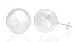 Lightweight Ball Stud Earrings Sterling Silver