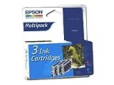 Epson T048X SERIES multipack ink inkjet print cartridge comprising T0481 black, T0482 cyan blue T0483 magenta red