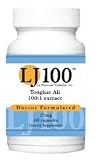 Tongkat Ali LJ100, 25 mg - 100 to 1 extract, 60 caps