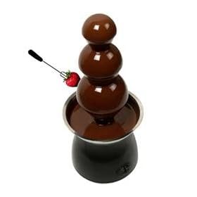 Buy 21 inch Chocolate Fondue Fountain with 3 Tiers and Heated Base, Model 9805