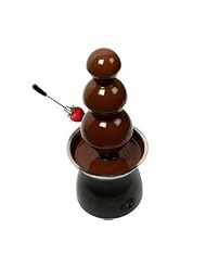 21 inch Chocolate Fondue Fountain with 3 Tiers and Heated Base