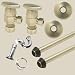 Mountain Plumbing Products 1/2 in. Compression x 3/8 in.O,D, Compression Oval Handle Lavatory Supply