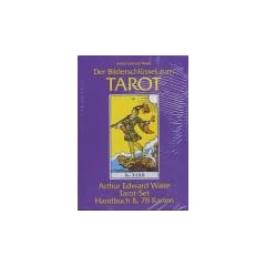 Tarotkarten, Arthur Edward Waite Tarot-Set, m. Handbuch 'Der Bilderschl�ssel zum Tarot'